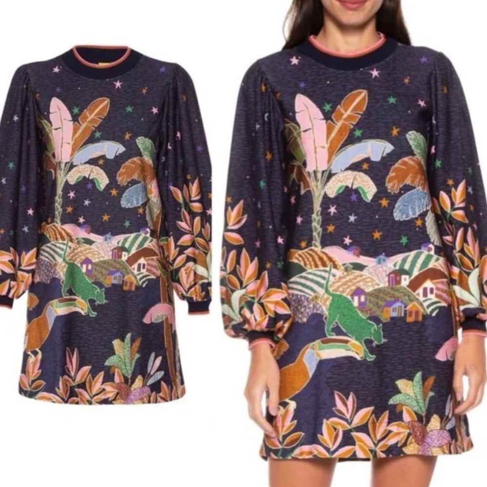 FARM Rio Sweatee Mini Dress - New without tags - Size S